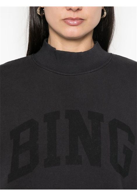bradie sweatshirt woman black ANINE BING | A-08-10292VTG1